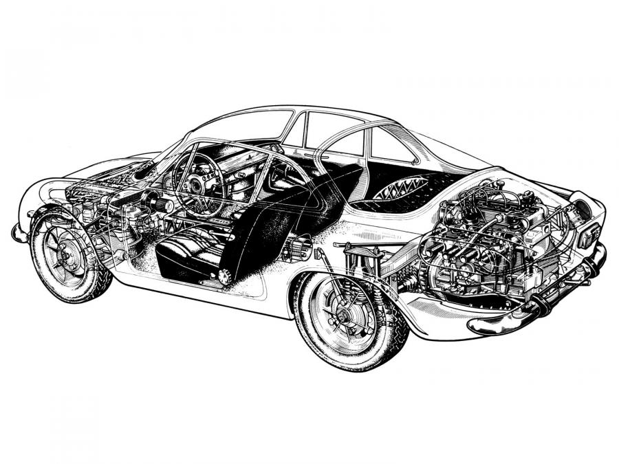  Renault Alpine A110 1961 года  (фото 16 из 28)